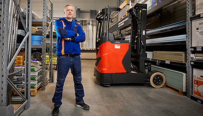 Ter Steege Linde DIY reachtruck