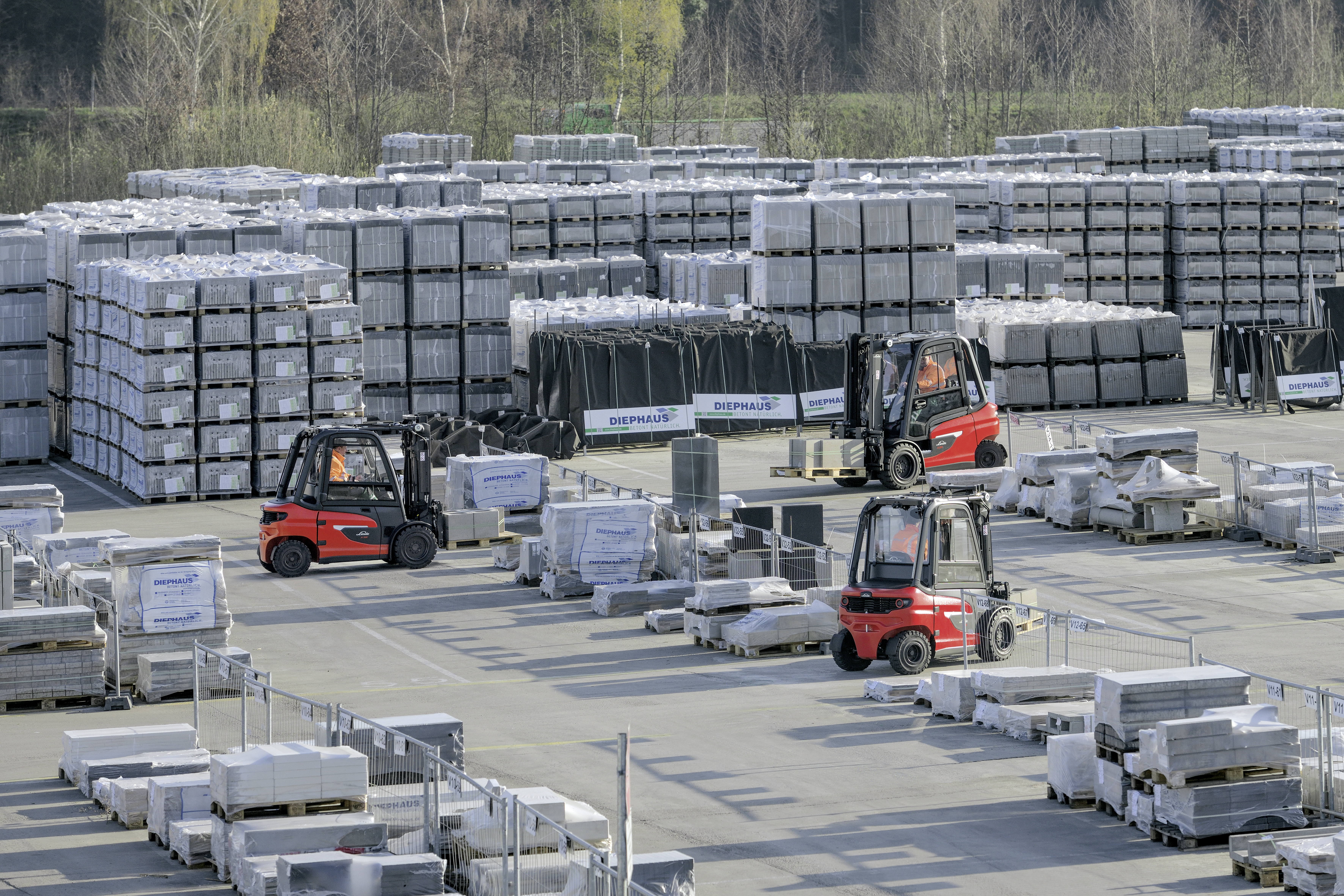 Linde trucks voor de bouwsector
