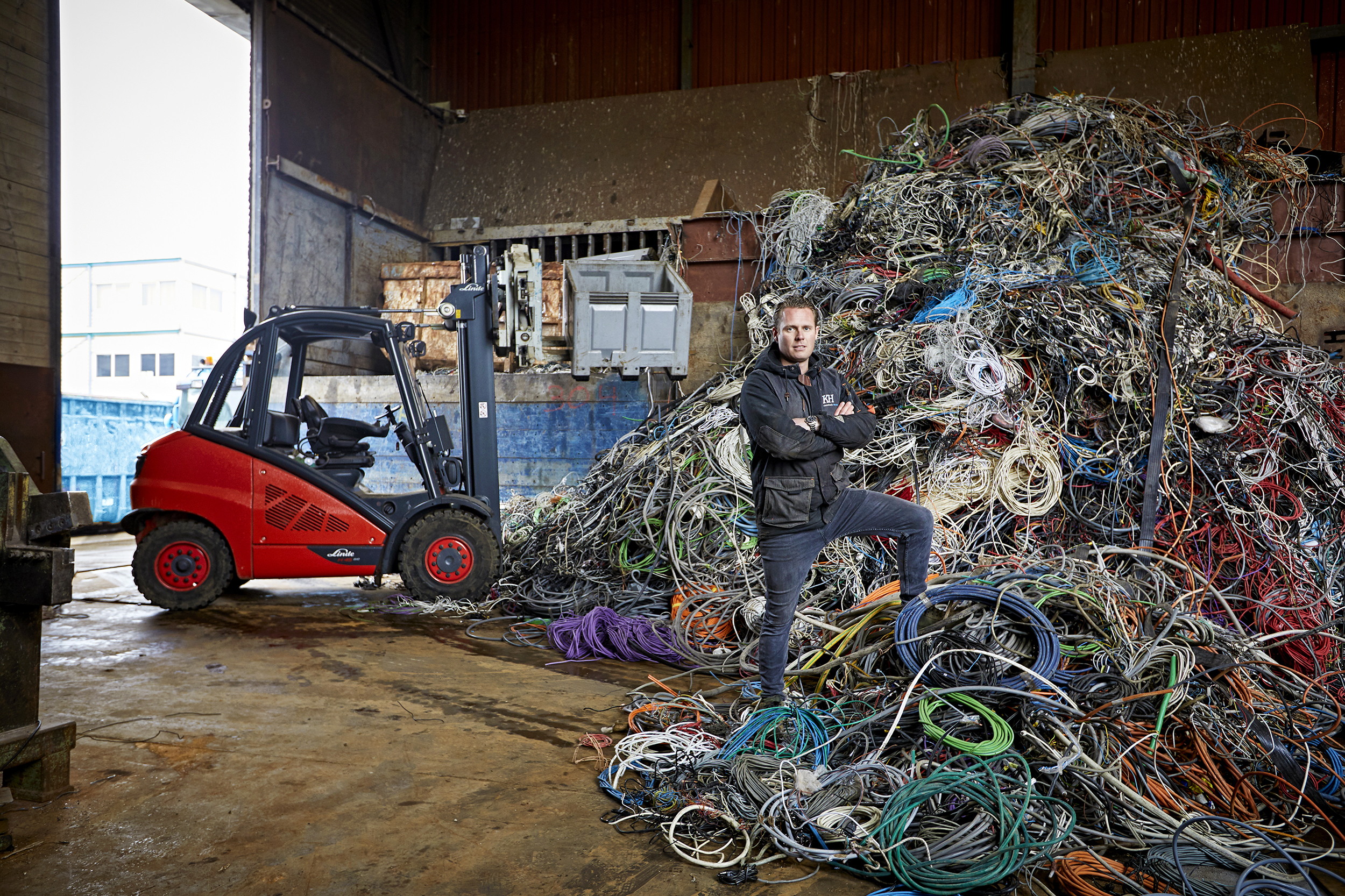 Linde trucks voor de recycling branche