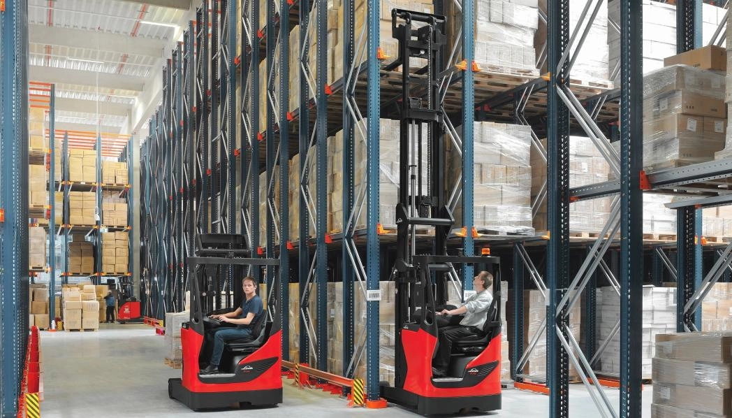 Linde Reachtrucks voor opslag en transport