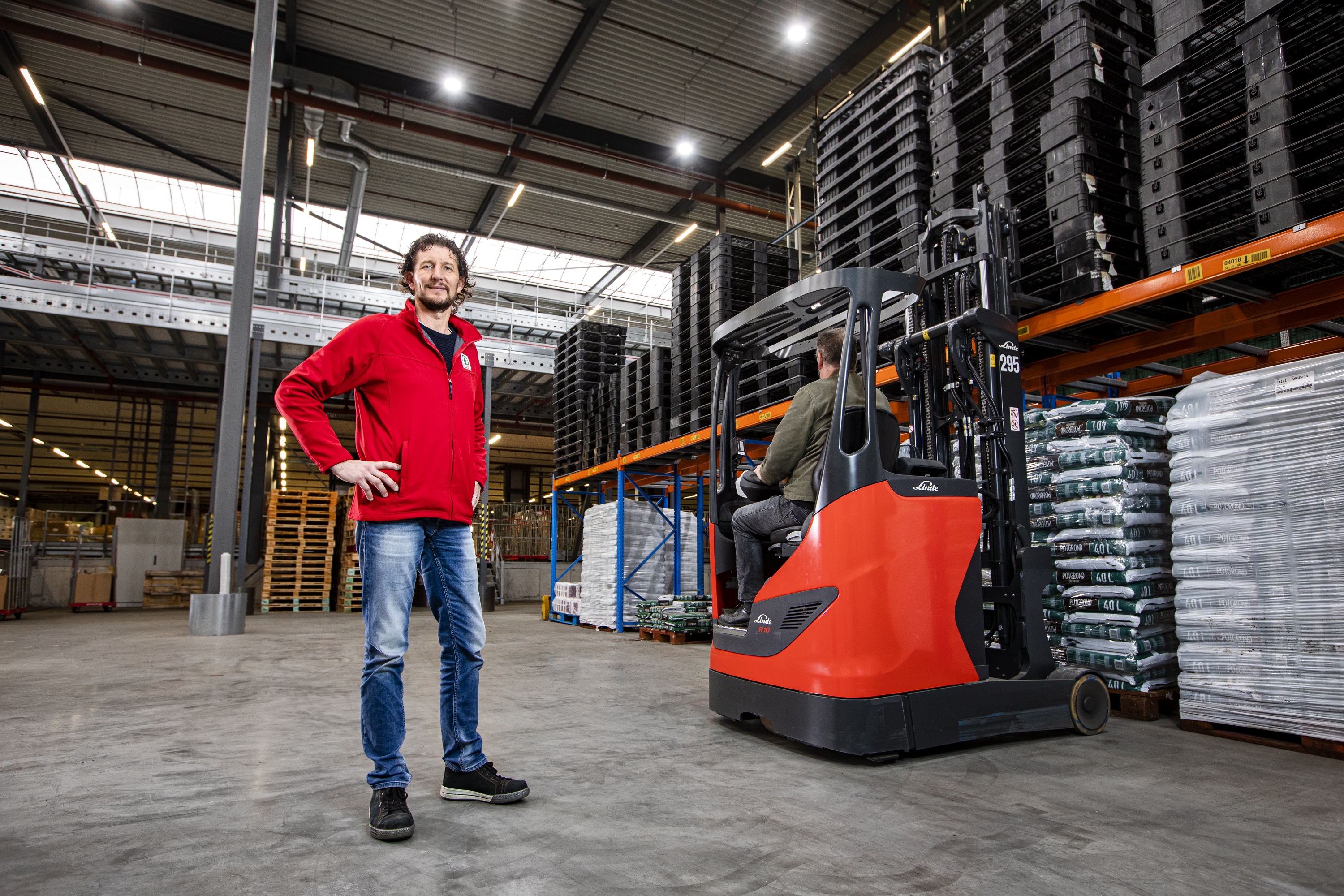 Reachtrucks bij Spar