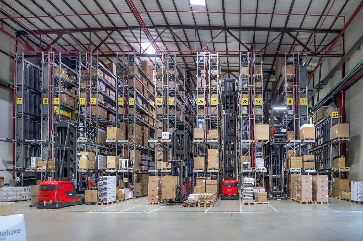 Linde Smalle gangen trucks