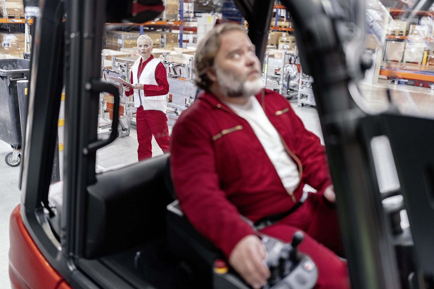 Linde Motion Detection veiligheidsoptie