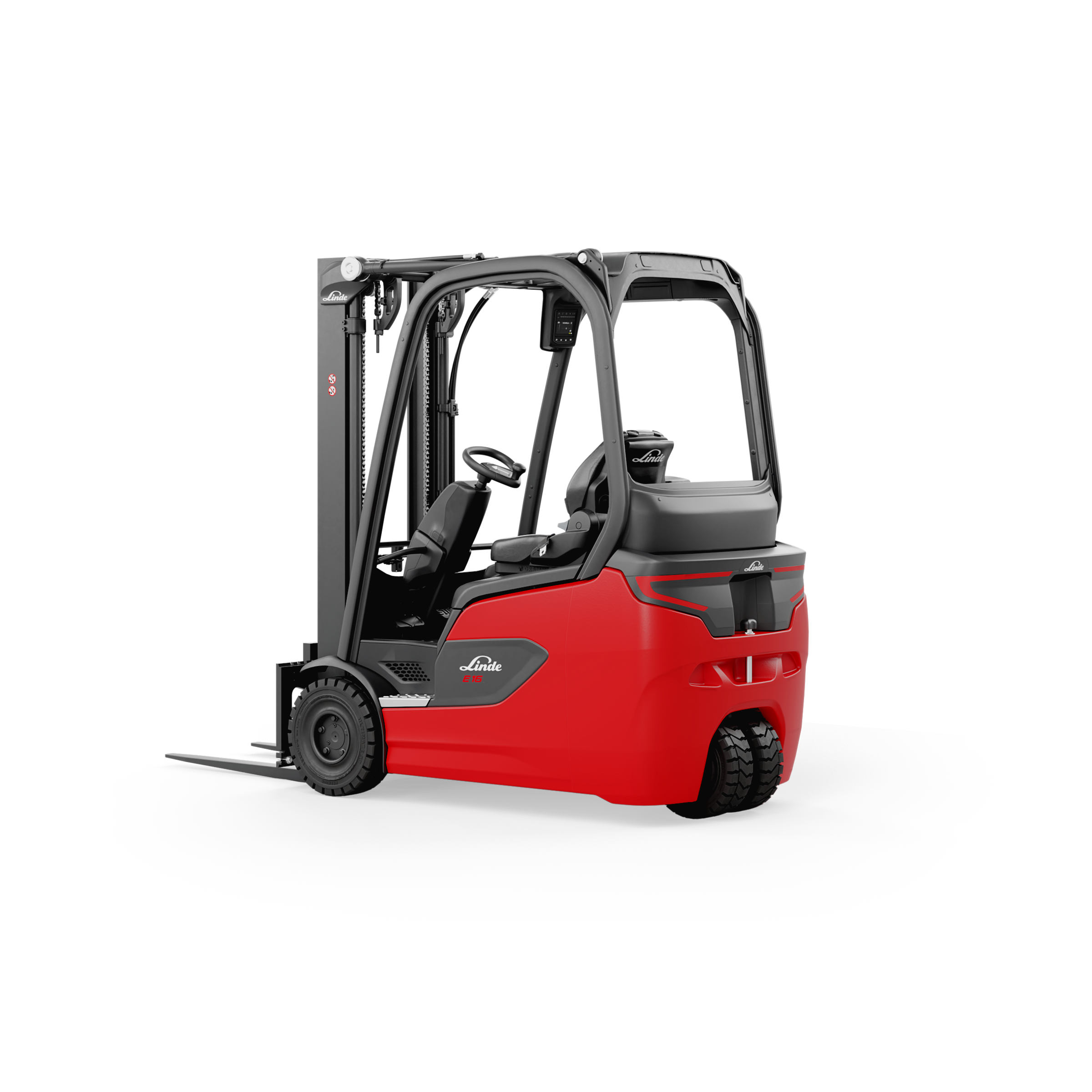 Linde E14 - E20 elektrische heftruck met drie wielen