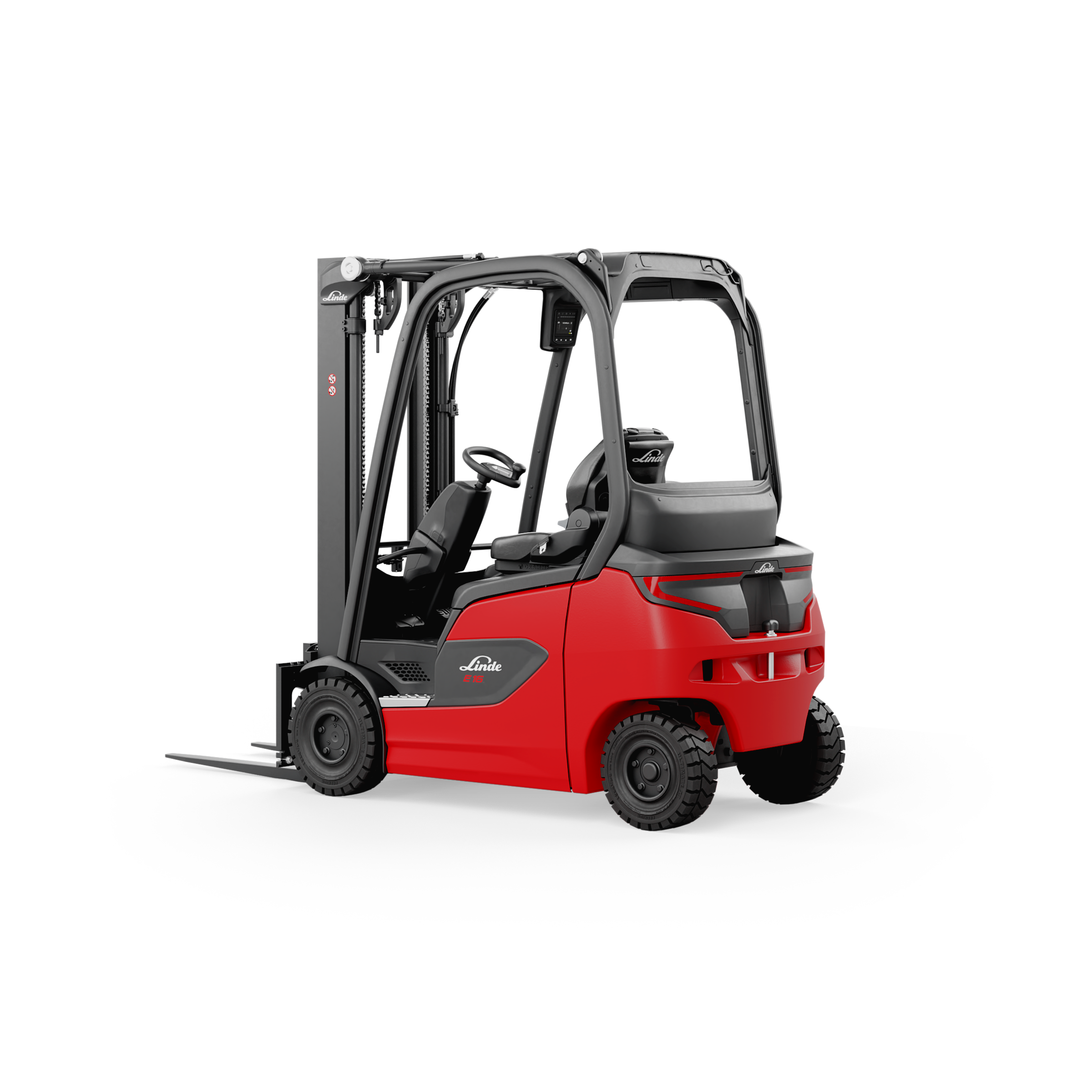 Linde E16 P - E20 P elektrische heftruck met vier wielen