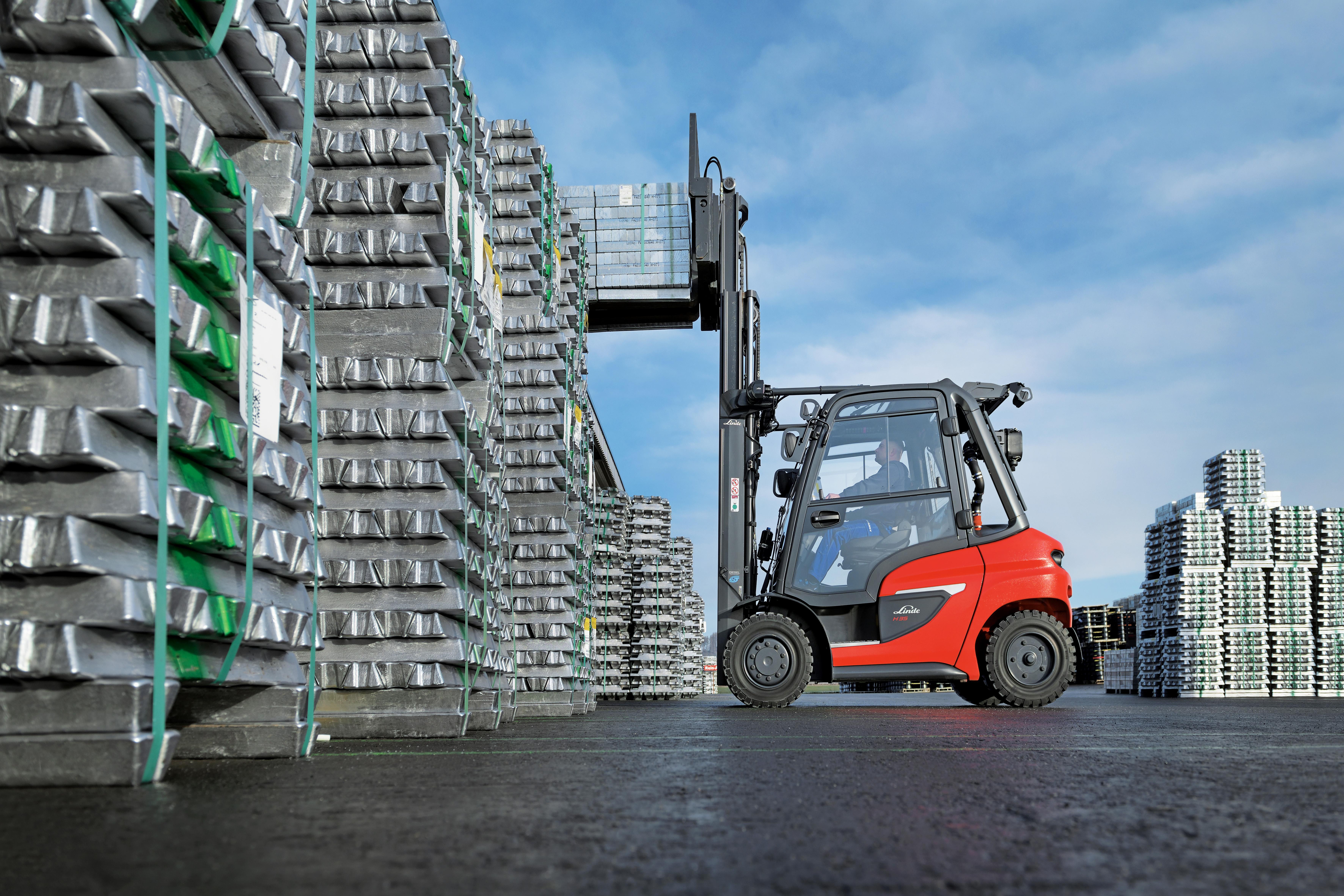 Linde H35 - H50 verbrandingstruck huren