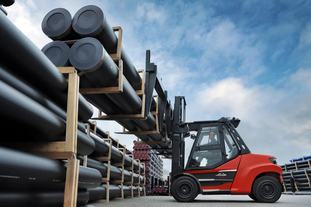 Linde H50 - H80 verbrandingstruck huren