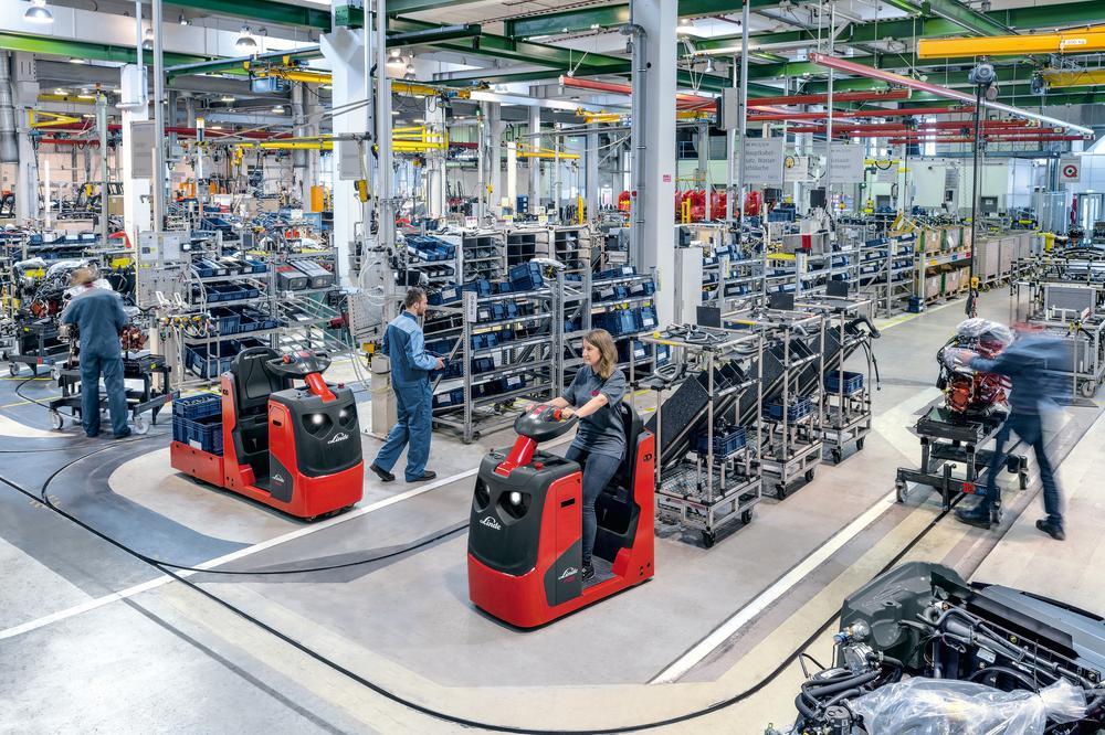 Linde elektrische trekker P20 huren