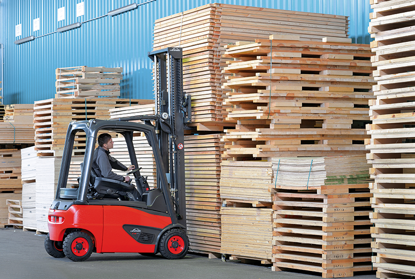 Elektrische Linde heftruck uit de 386 serie