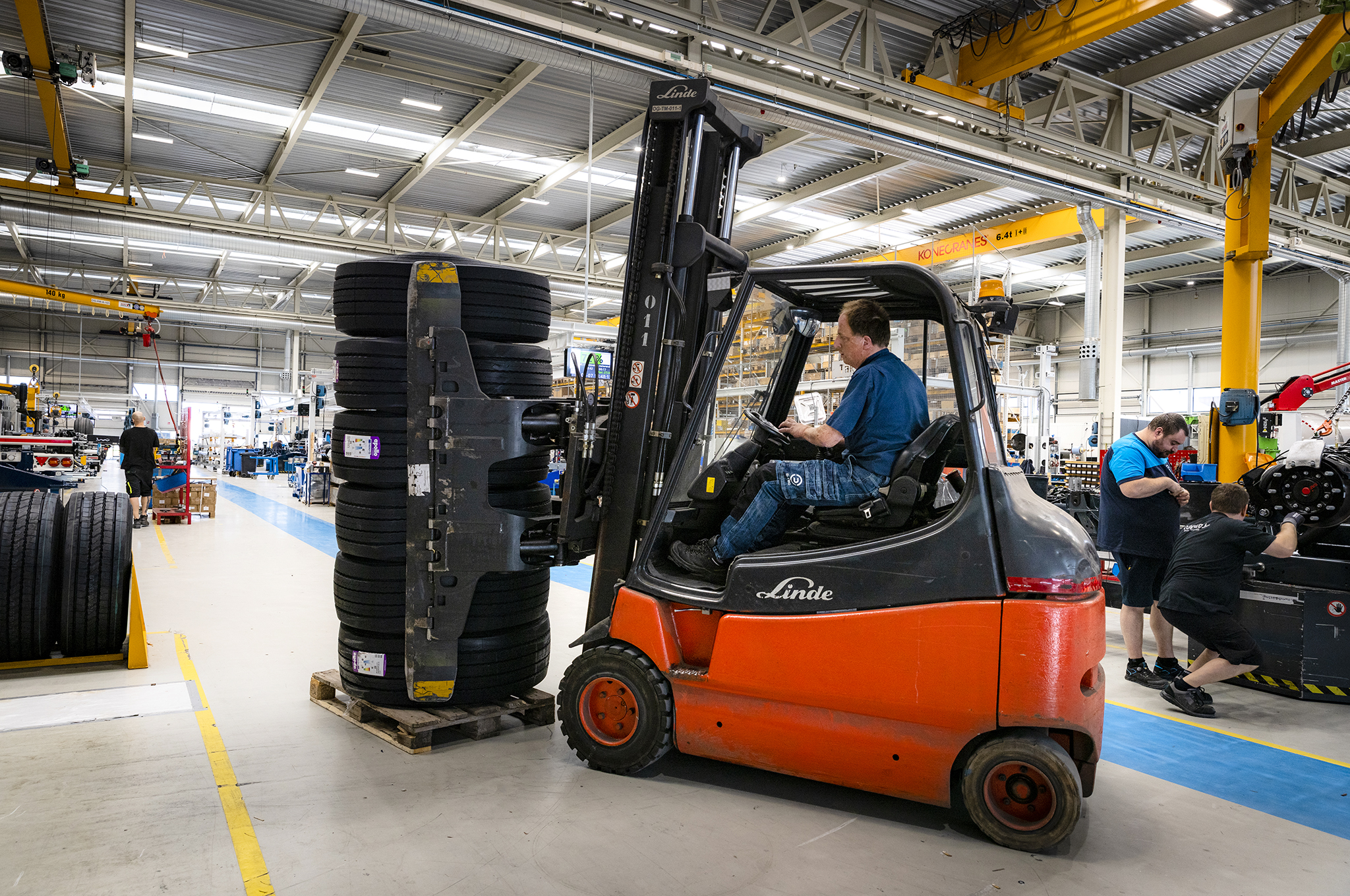 D-TEC houdt TCO laag met gebruikte Linde trucks