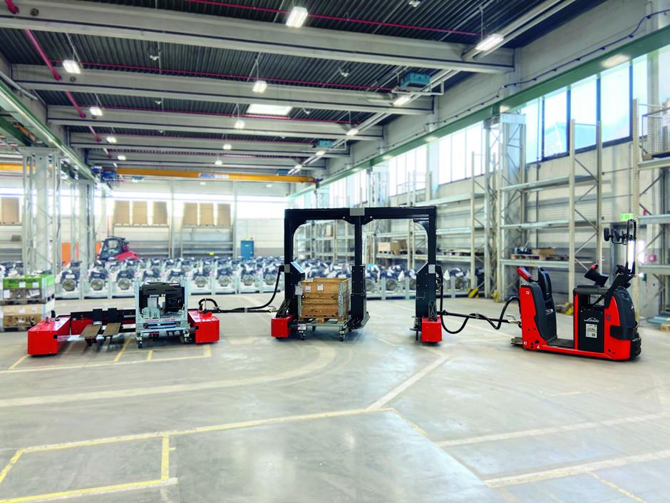 Linde Logistics train