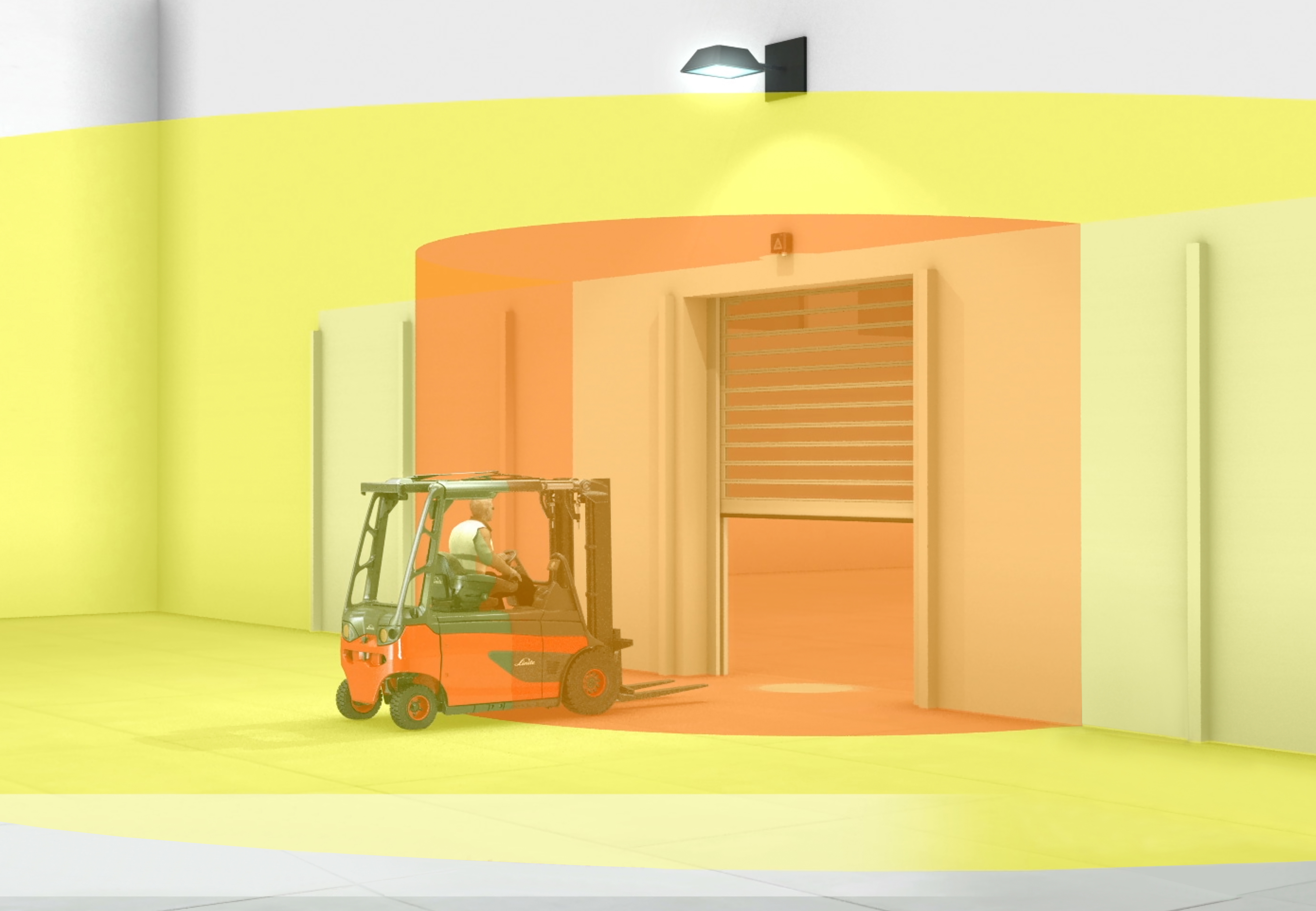 Met Linde Safety Guard Door Control nauwkeurig openen en sluiten van roldeuren 