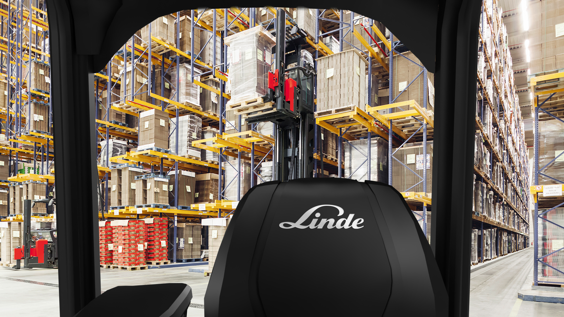 Teams achtergronden heftruck