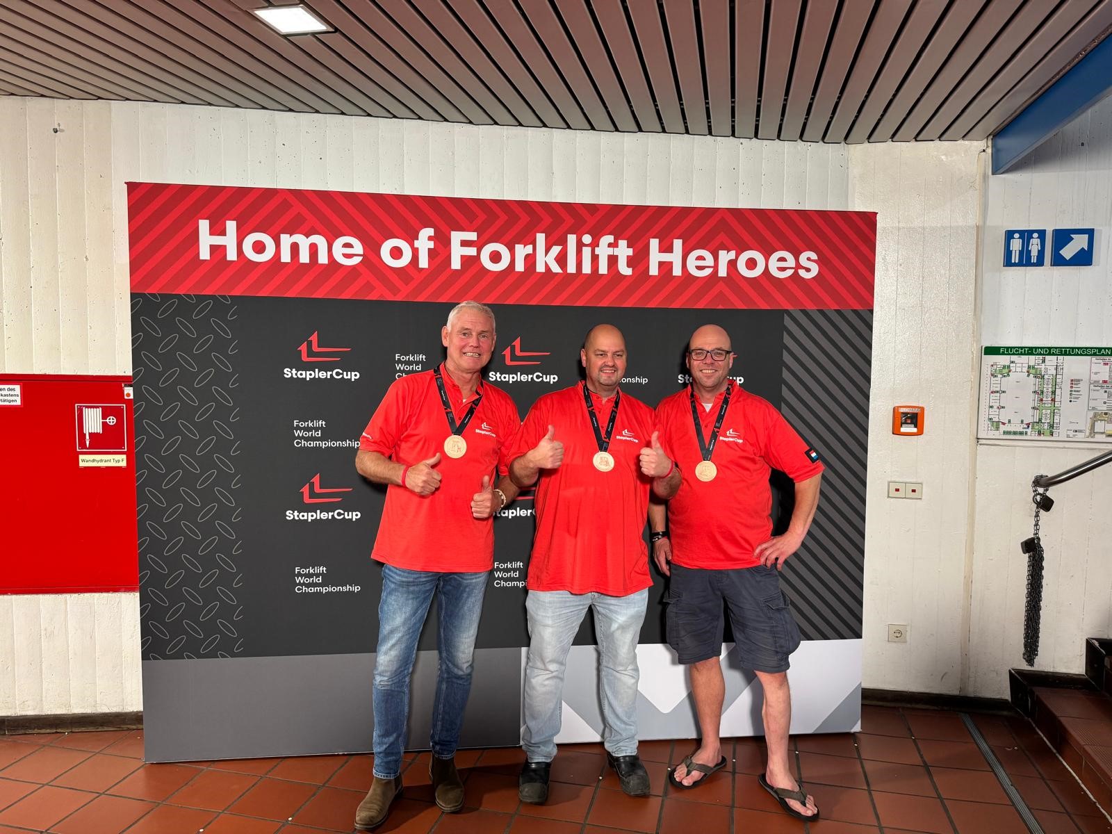 TeamNL wint derde plek tijdens StaplerCup 2025