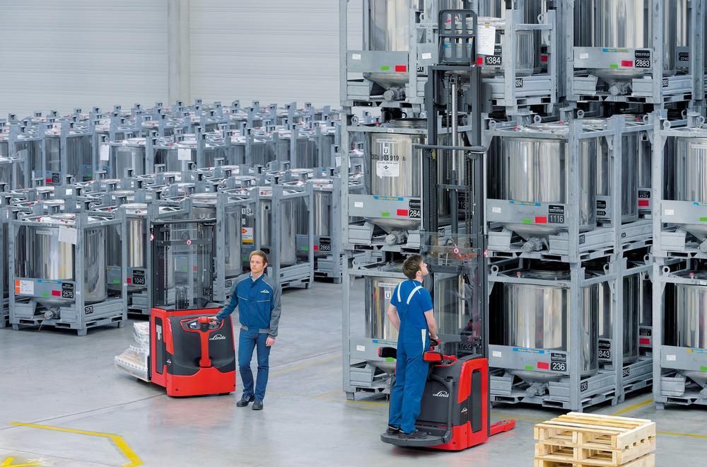 Linde stapelaar huren