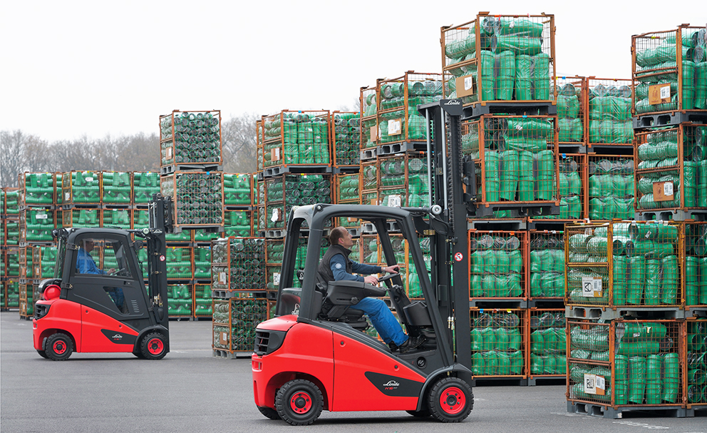 gebruikte Linde diesel en lpg heftrucks