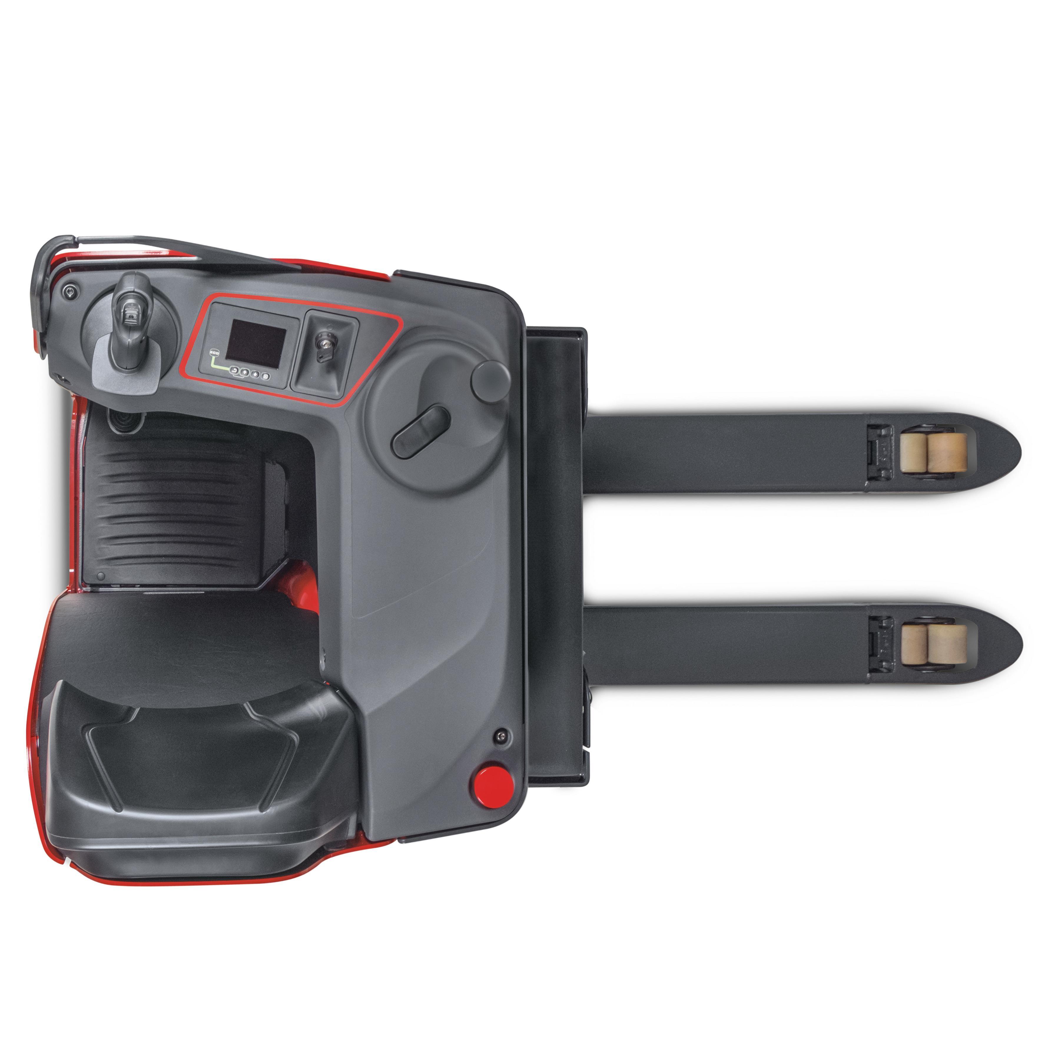 Linde T20S pallettruck van bovenaf