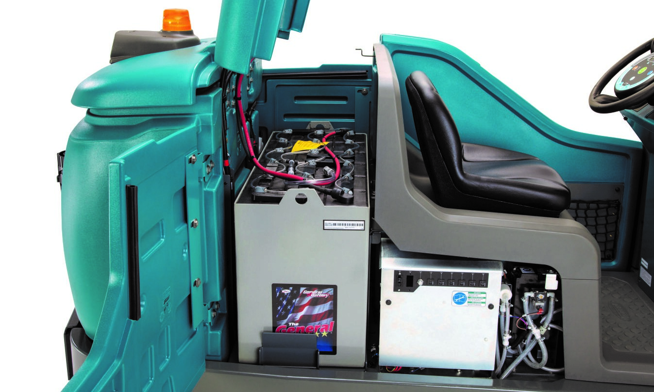 Tennant T17 opzit-schrobzuigmachine accu