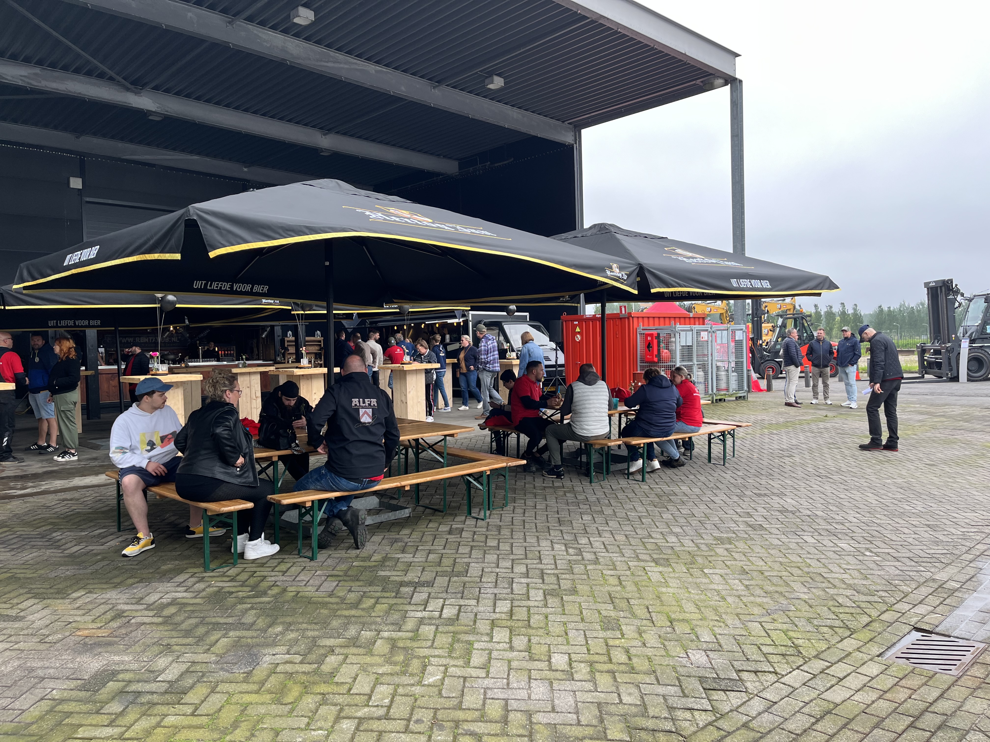 Buitenplein tijdens HeftruckCup 2024