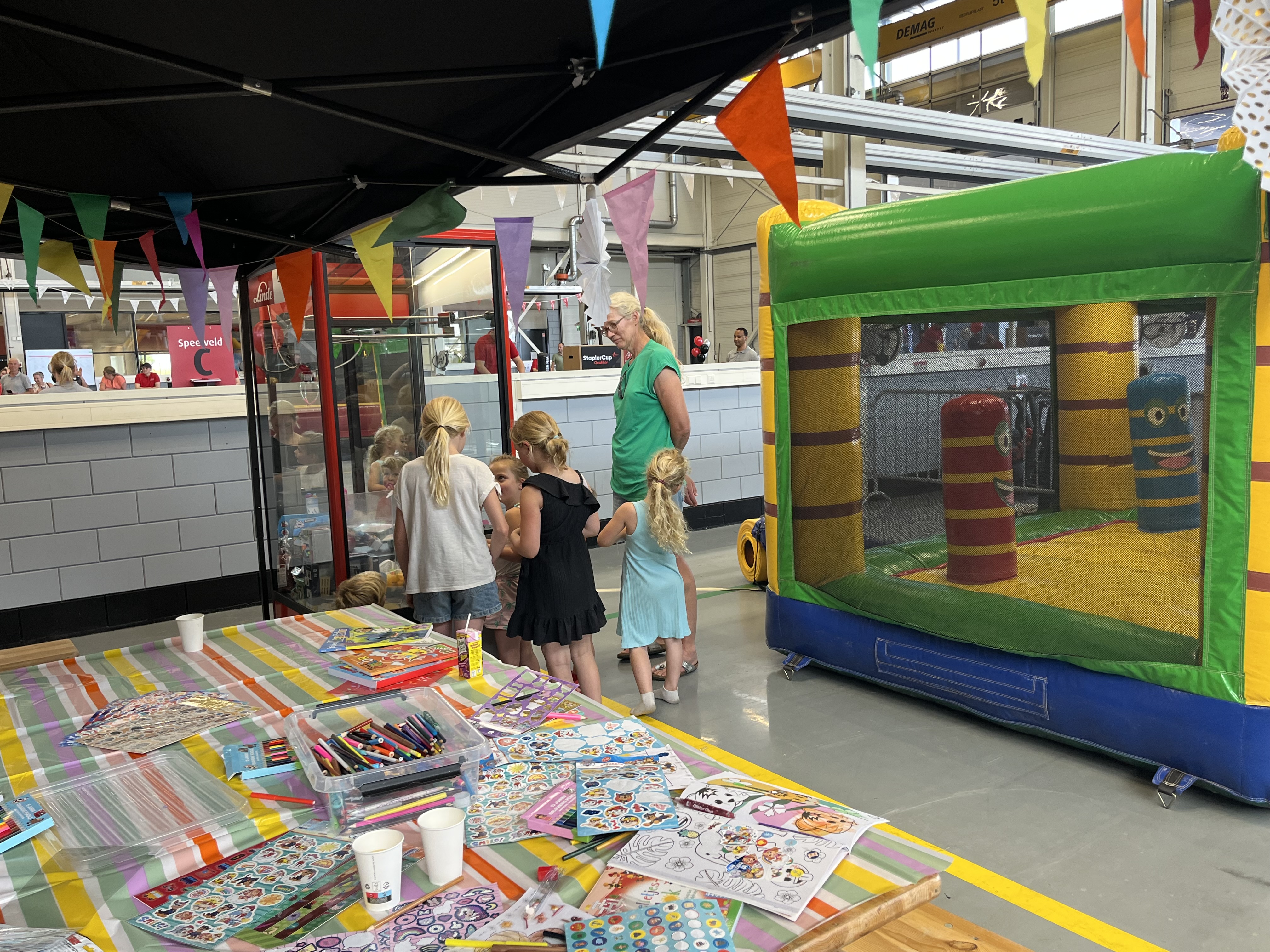 Kindervertier tijdens HeftruckCup 2025