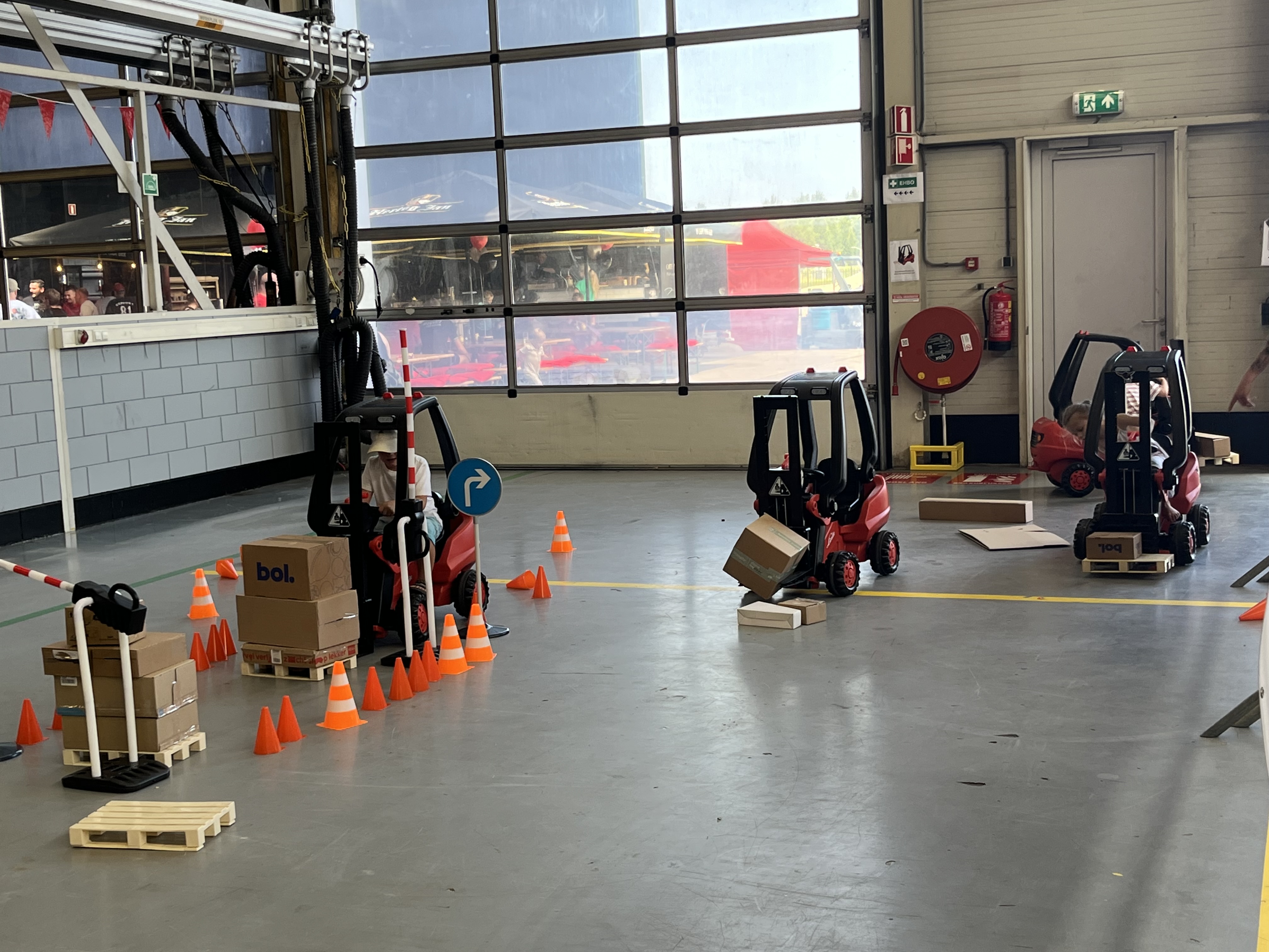 Trapheftruckjes tijdens HeftruckCup 2025