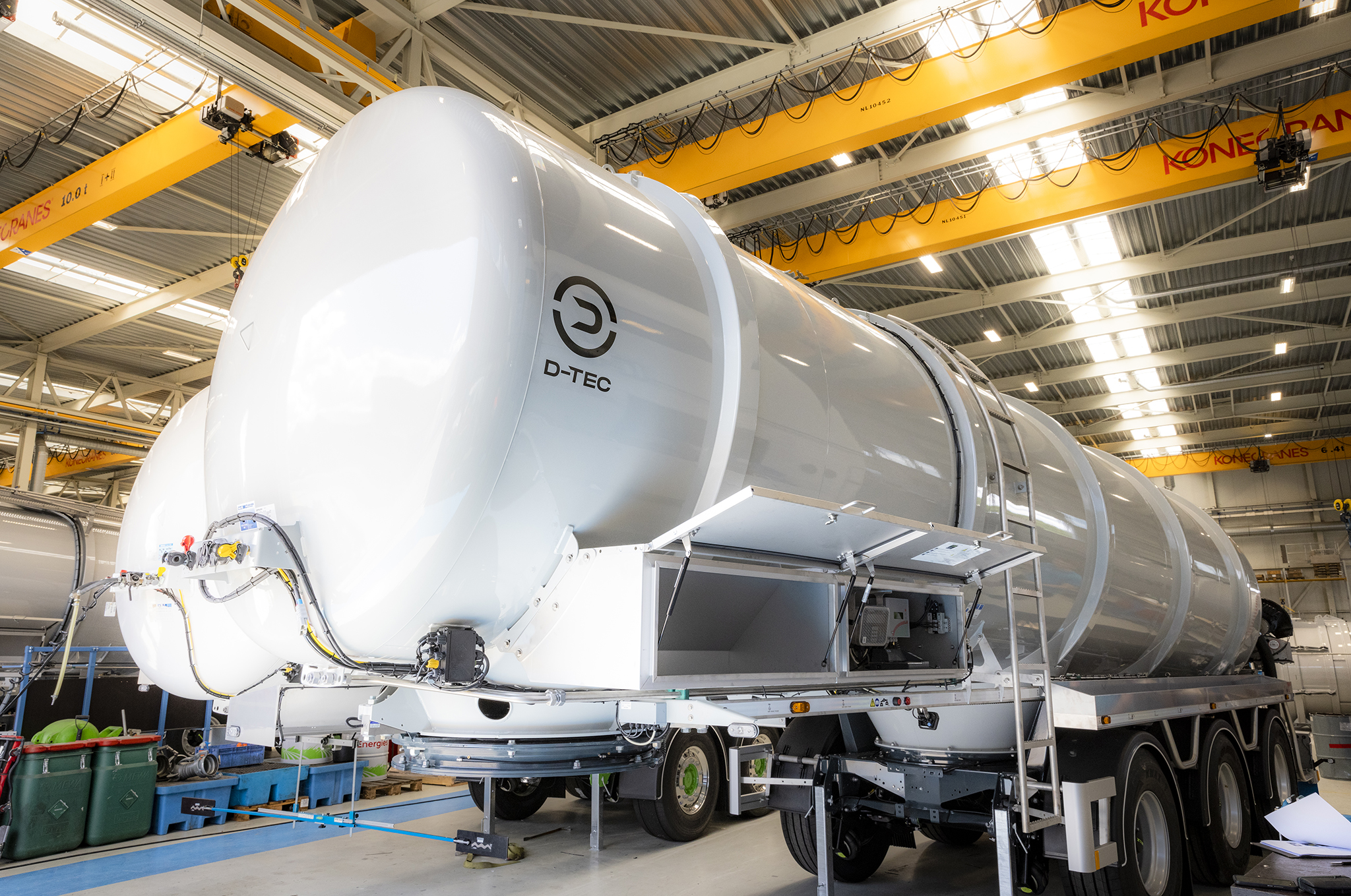 Tankwagenchassis van D-TEC