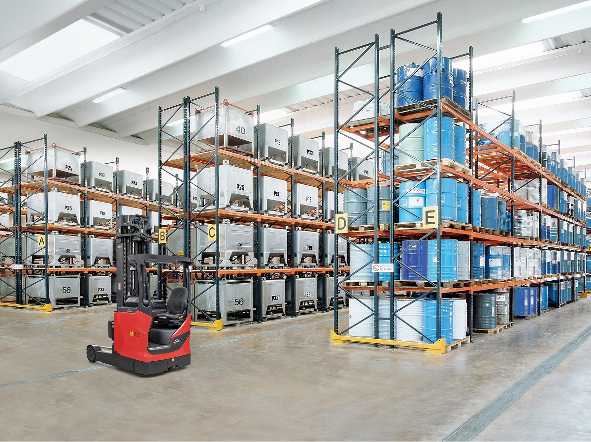 Explosiebeveiligde reachtruck