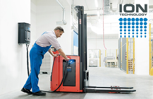 Veilig, eenvoudig en ruimtebesparend laden van de Li-ION batterij