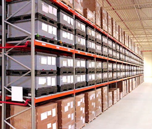 Altijd direct toegang tot goederen met palletstellingen