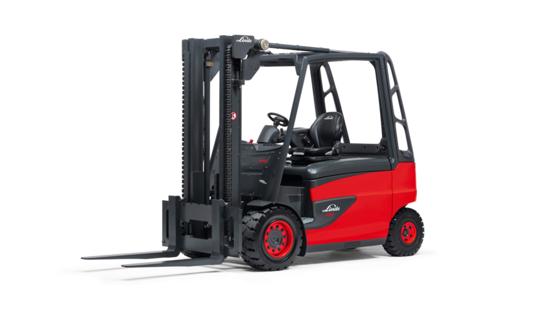 E50 Elektrische forklift truck uitgekomen in 2011 - 50 jaar elektrische Linde heftrucks.jpg