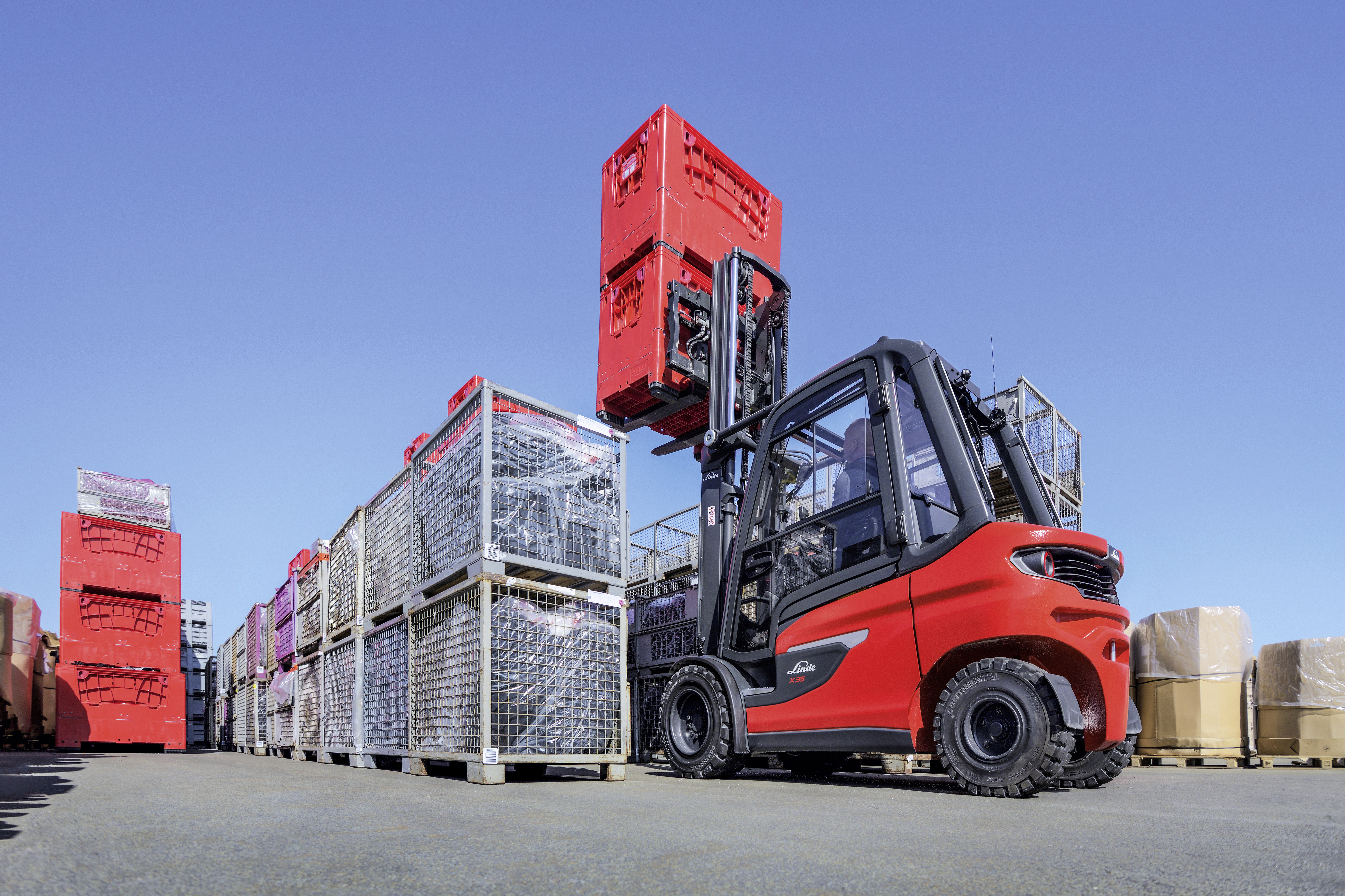 Krachtpatser X-treme buiten aan het werk