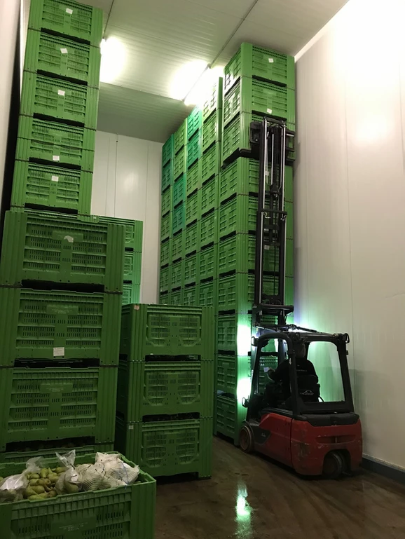 Linde truck binnen - Het moet een Linde zijn