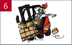 Vermijd snel optrekken en abrupt remmen