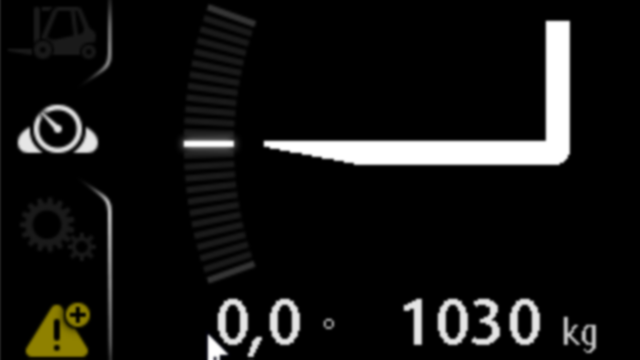 Laadgewicht indicator