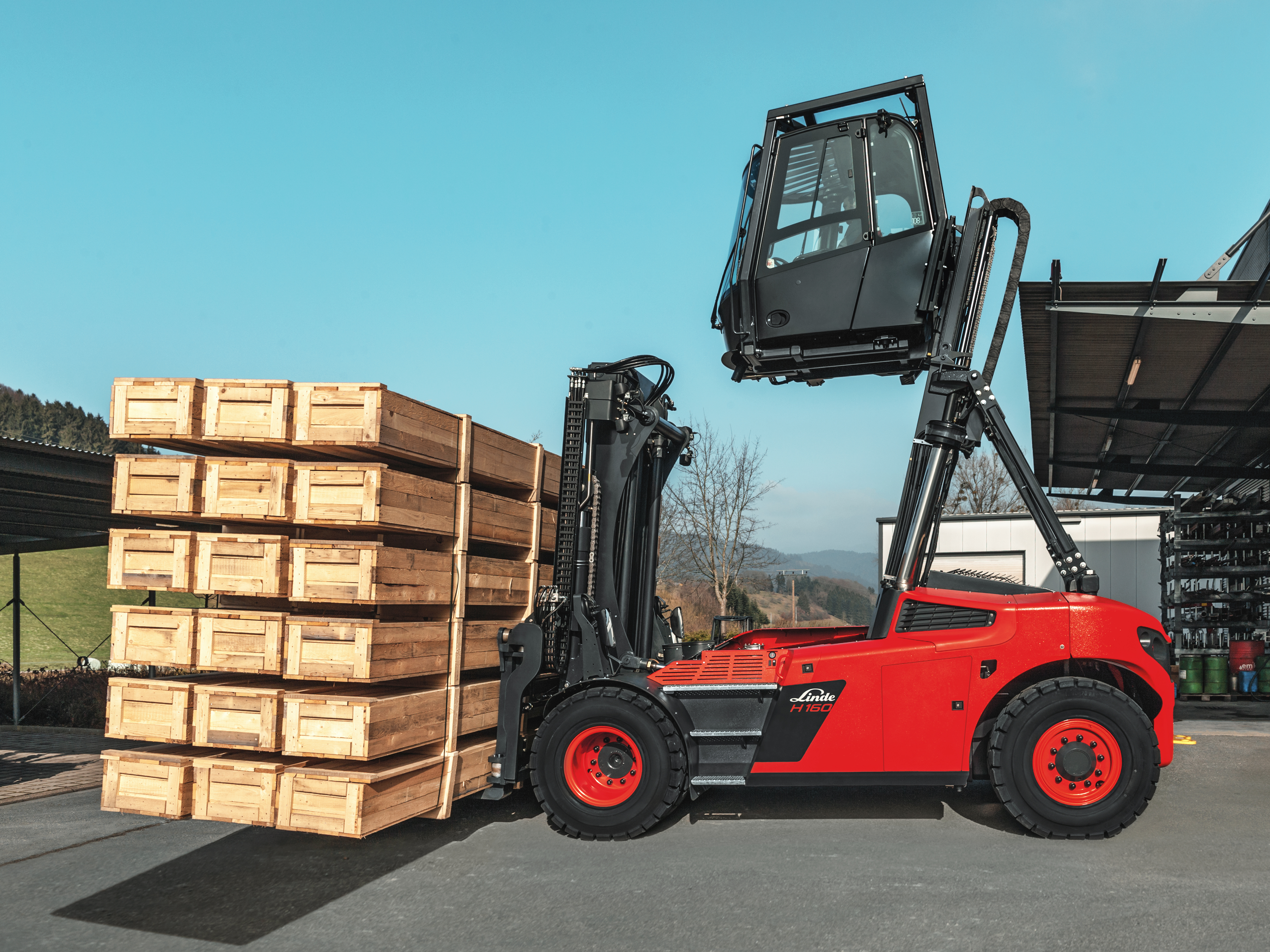 Cabine lift Linde HT100 180 Ds