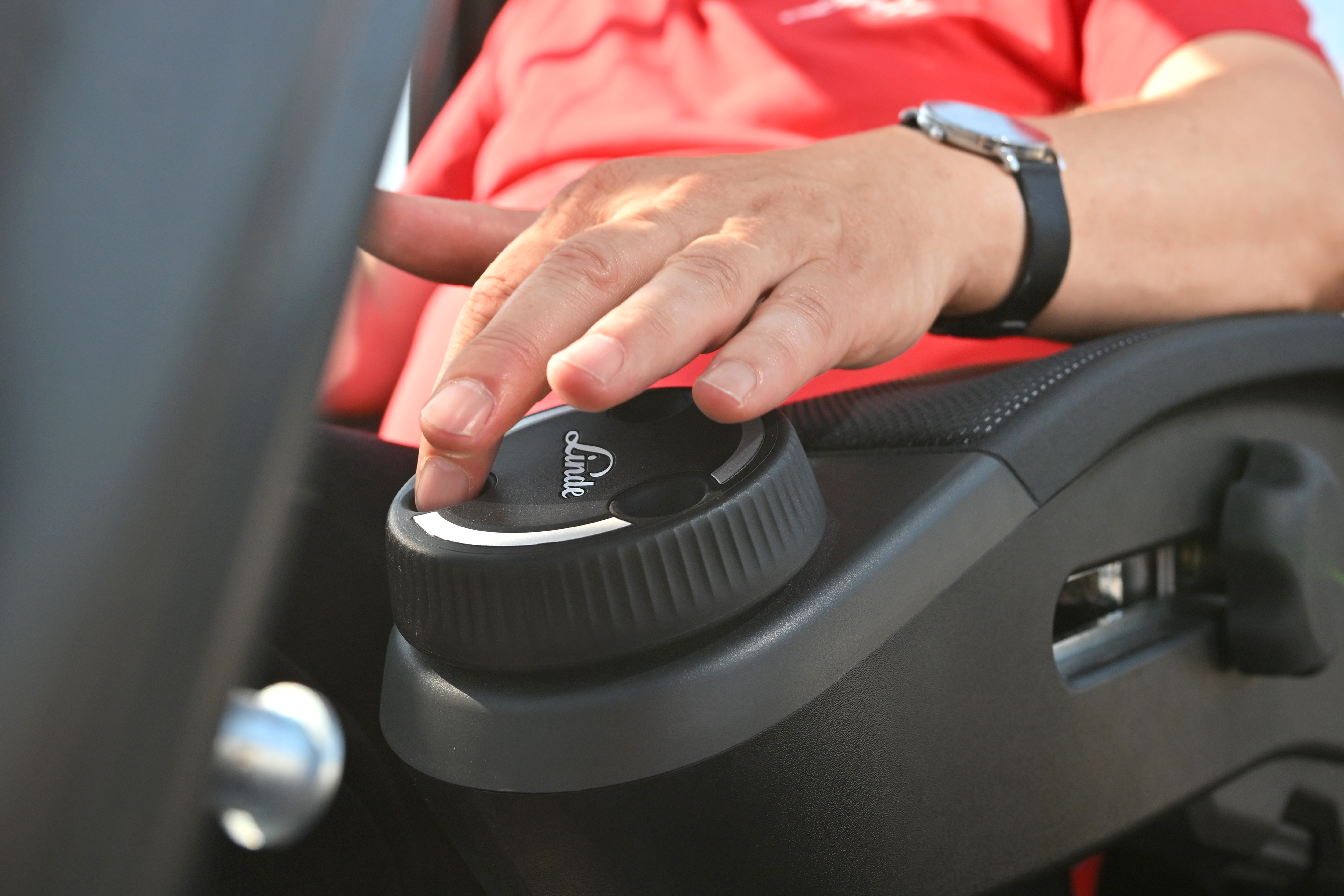 Linde Steer Control met mini stuur