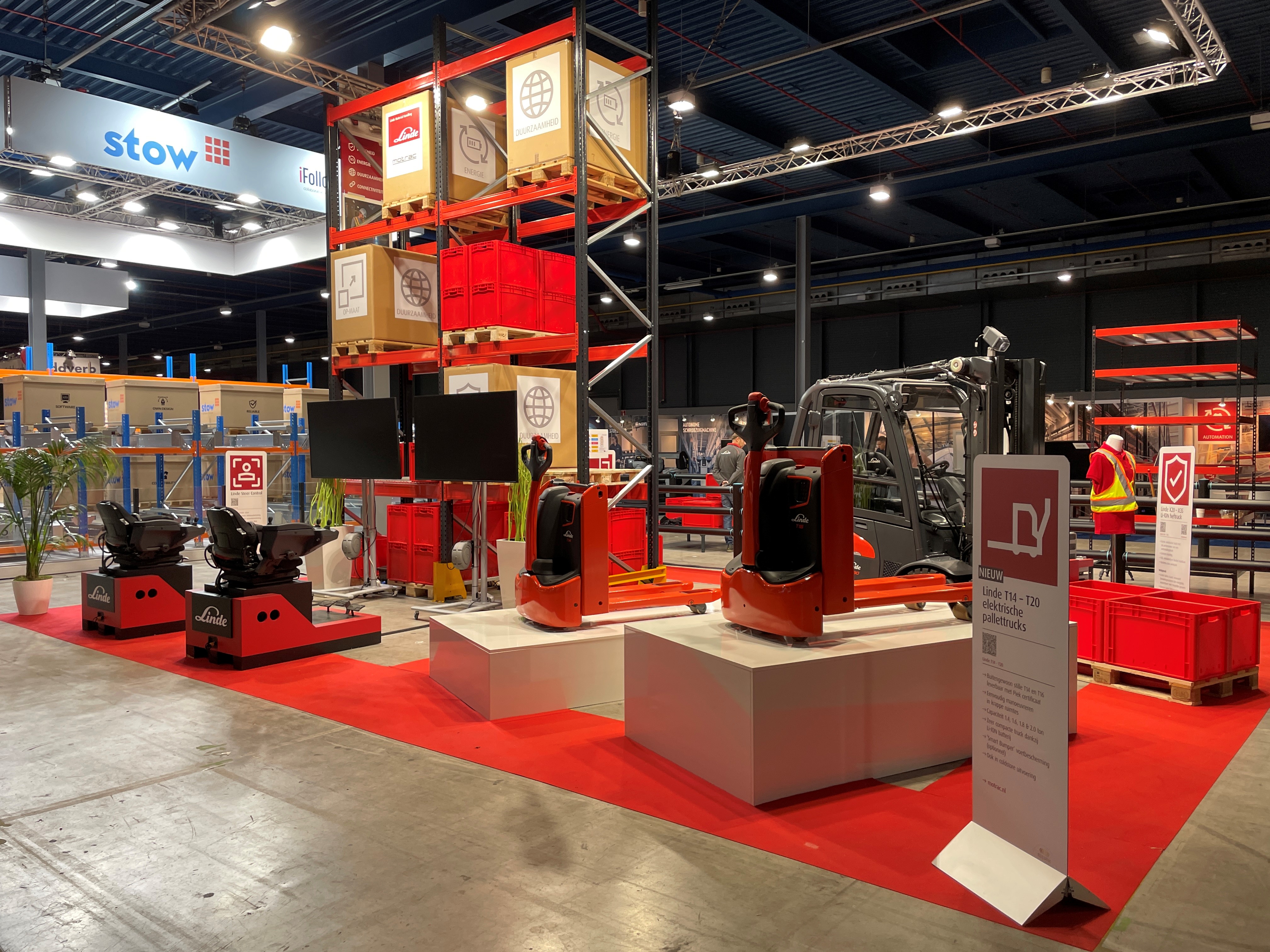 T14 en T16 elektrische pallettrucks