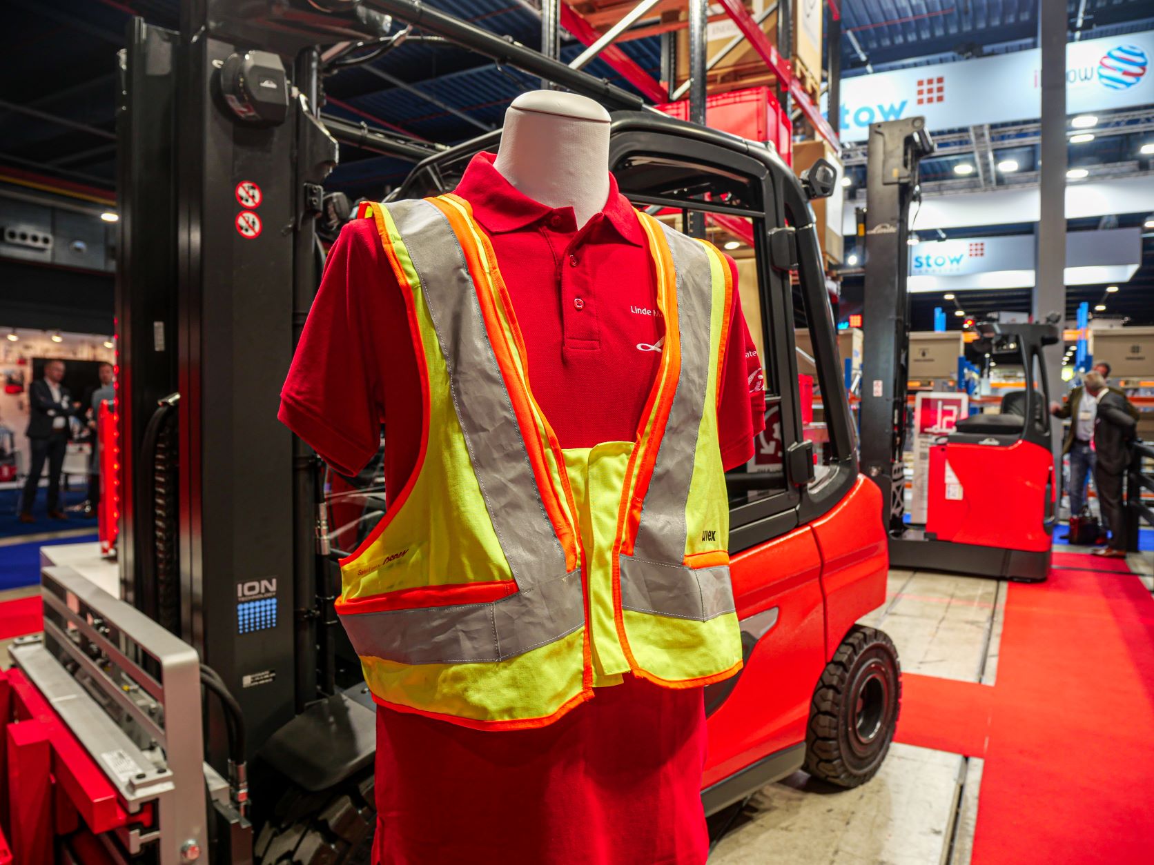 Linde Safety vest op Logistica Next 2022