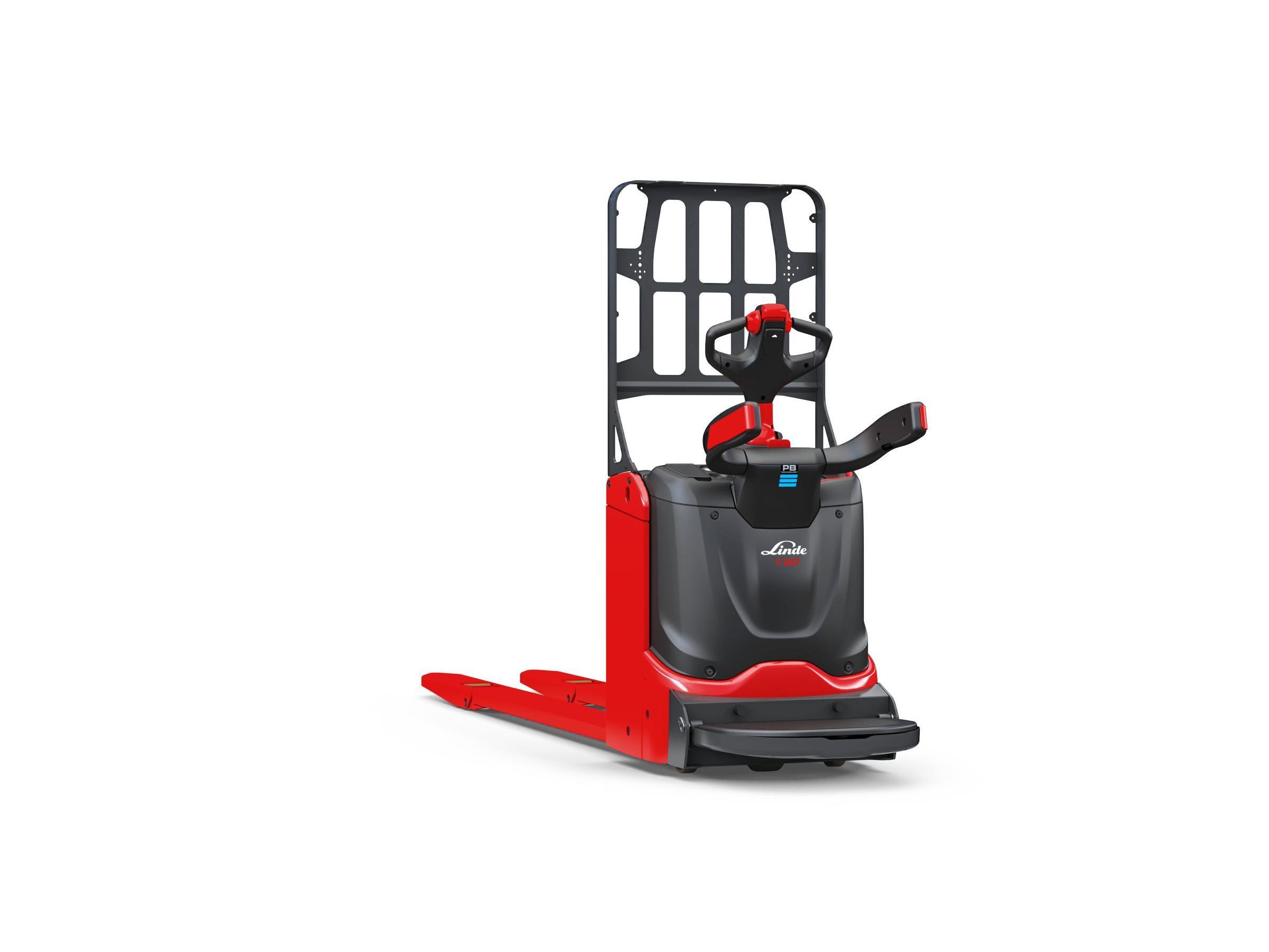 Lastrek op de elektrische pallettruck Linde T16 - T20 P