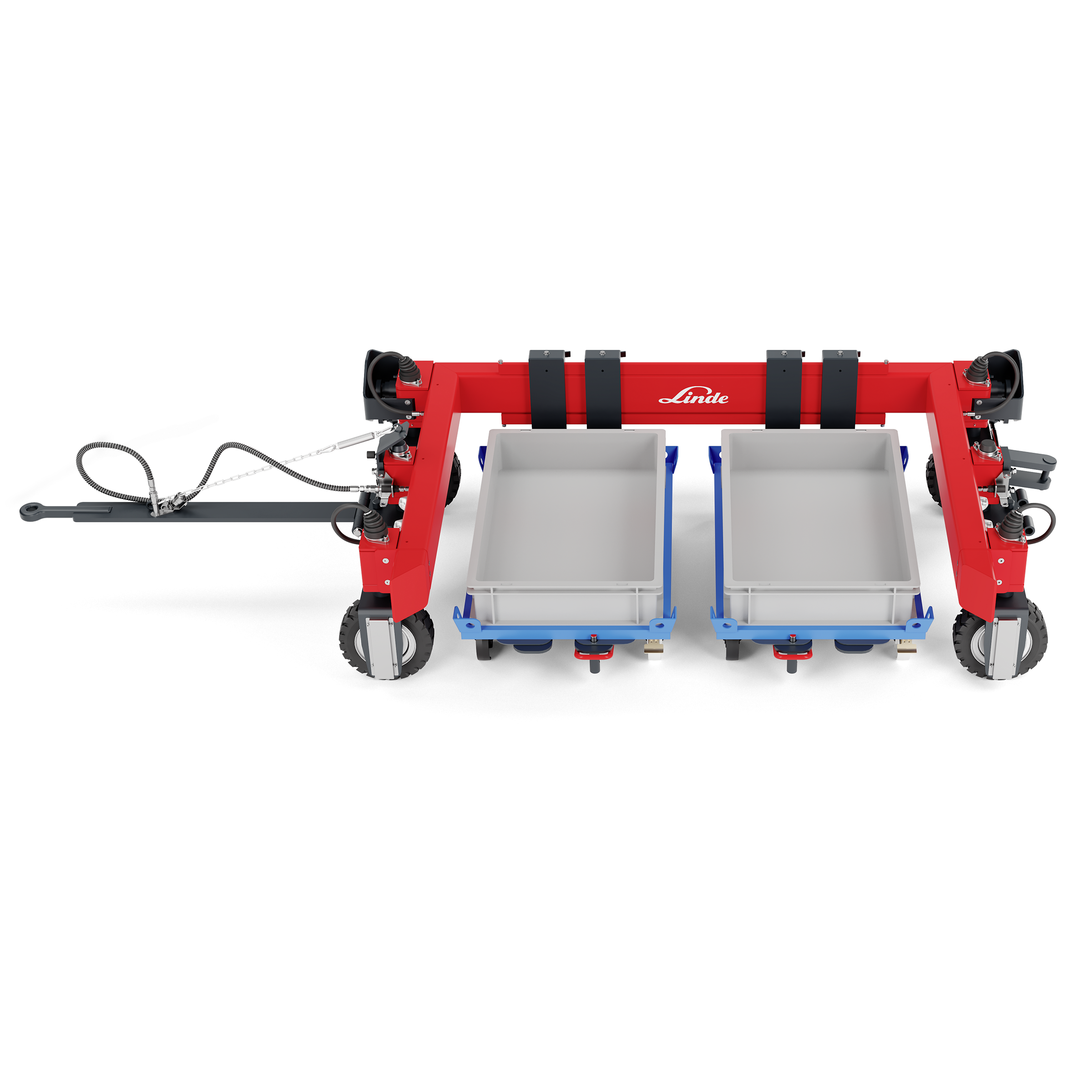 Meer laadvermogen voor de Linde Logistieke trein