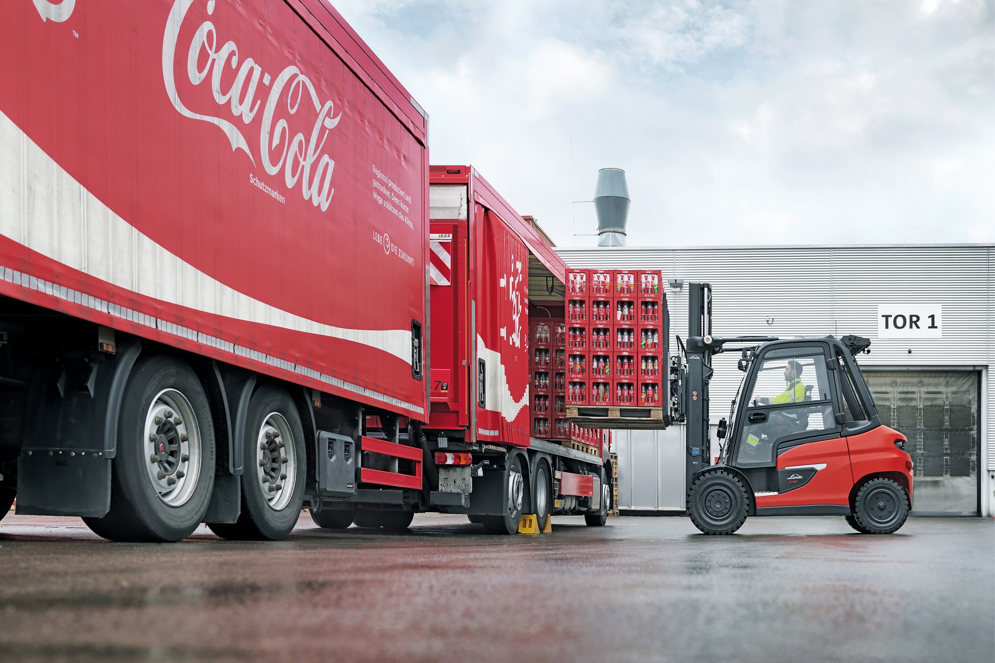 X45 bij drankenbedrijf