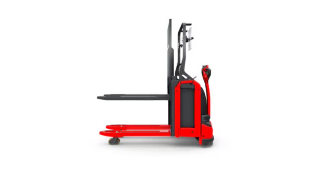 Autolift op de Linde T16 L pallettruck