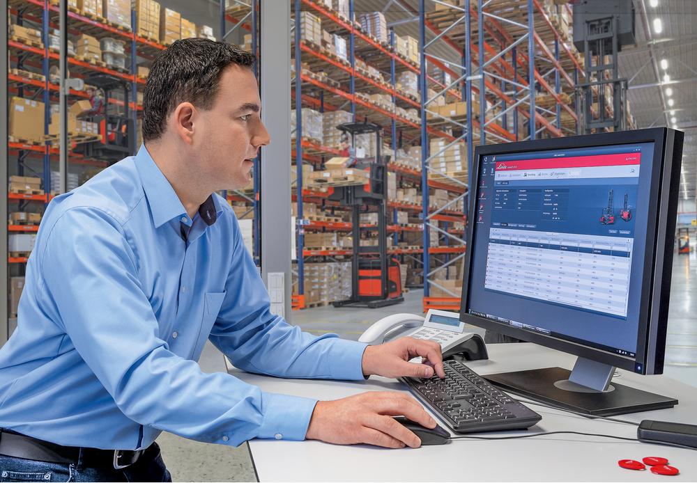 Linde connect voor een overzichtelijk fleetmanagement systeem