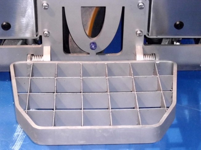 Opklapplatform van de inox stapelaar