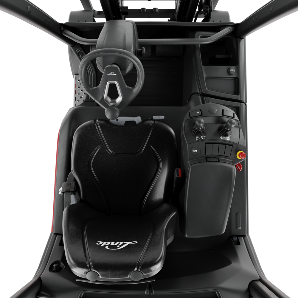 Stoelvarianten nieuwe elektrische Linde heftrucks