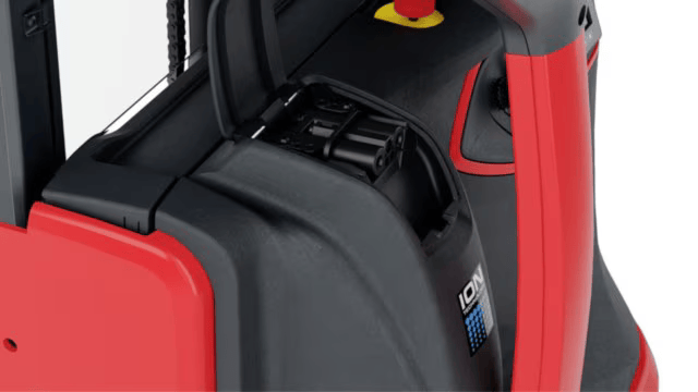 Li-ION technologie op de Linde L10 - L12 B as stapelaar