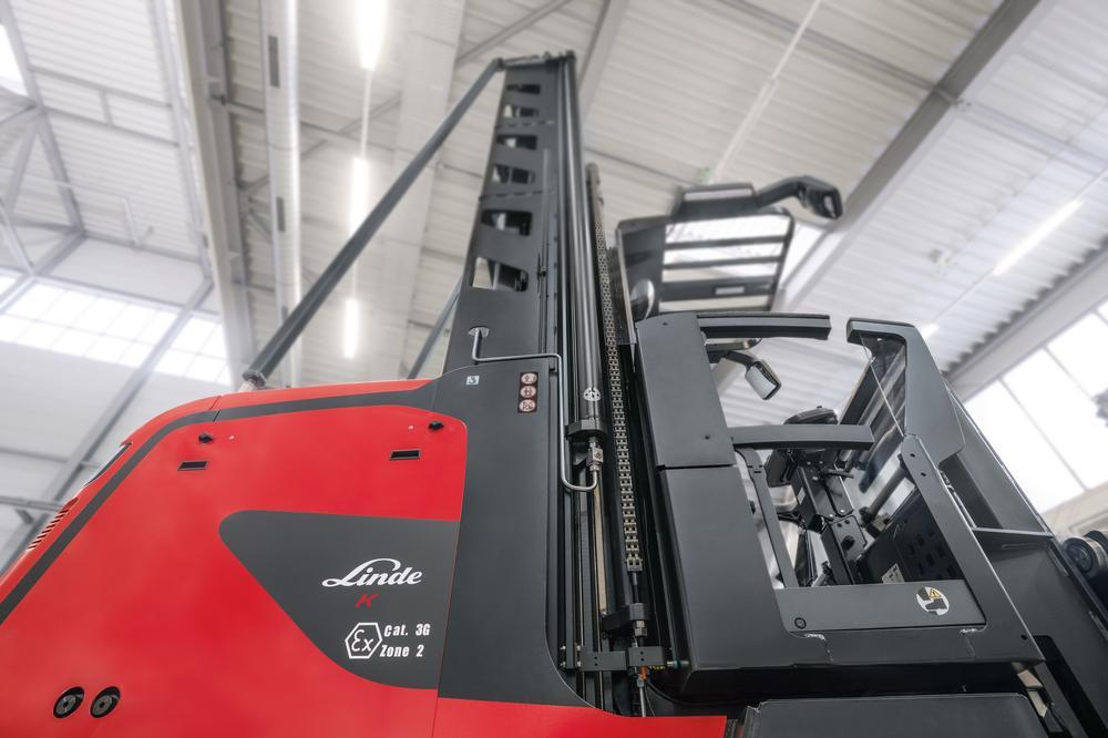 Explosiebeveiligde Linde combitruck 