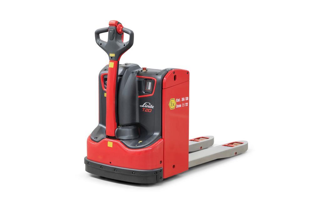 Linde T20 explosiebeveiligde pallettruck