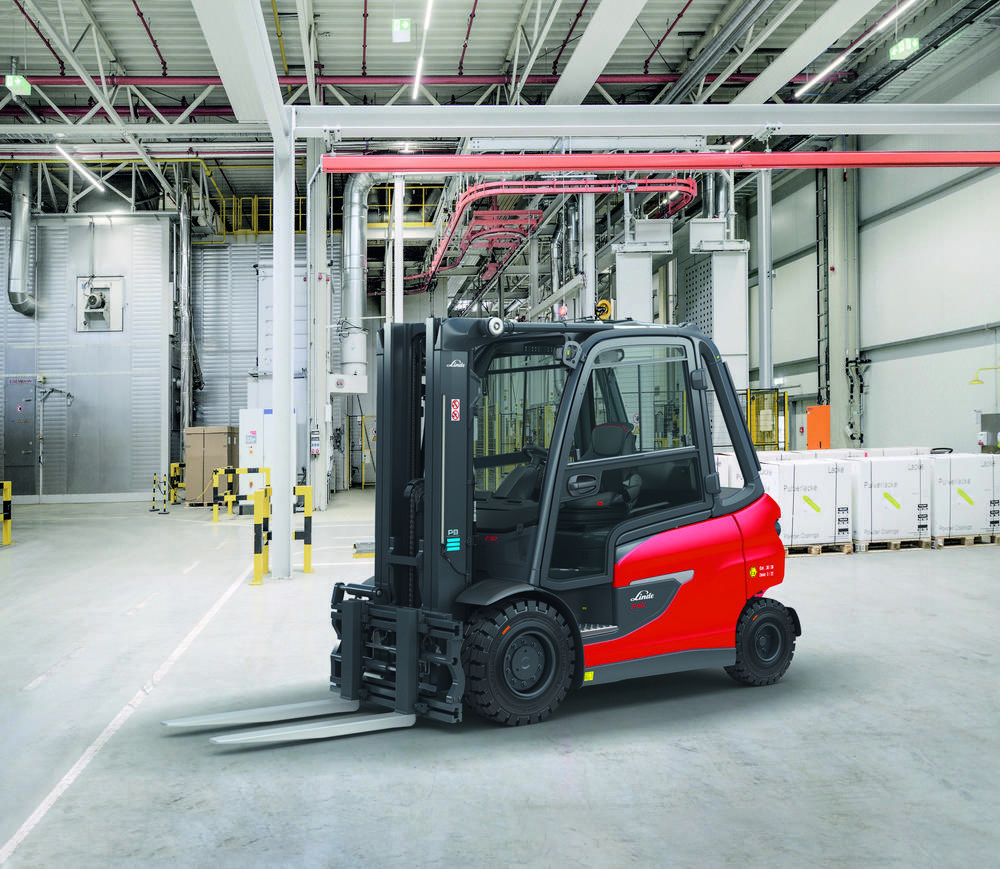 Linde E50 explosiebeveiligde heftruck