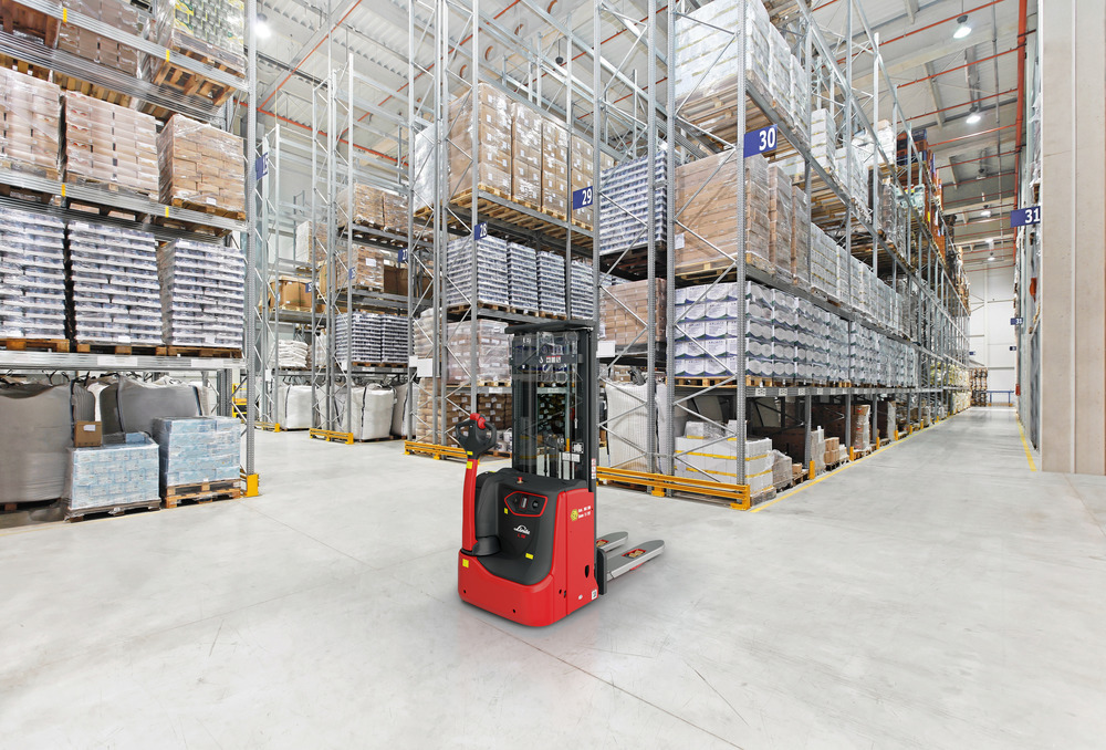 Linde L16 explosiebeveiligde stapelaar